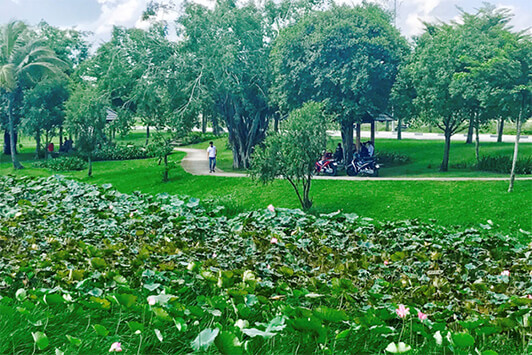 LÁ PHỔI XANH GIỮA LÒNG KHU CÔNG NGHIỆP - ECOLAKES MỸ PHƯỚC