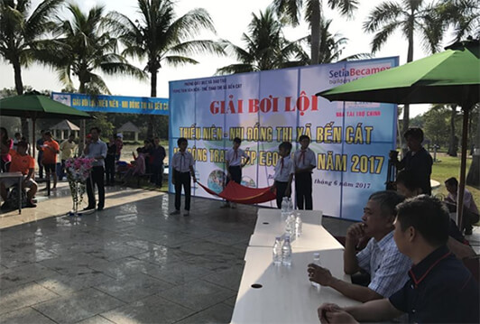 GIẢI BƠI LỘI THIẾU NIÊN - NHI ĐỒNG THỊ XÃ BẾN CÁT MỞ RỘNG TRANH CÚP ECOLAKES 2017