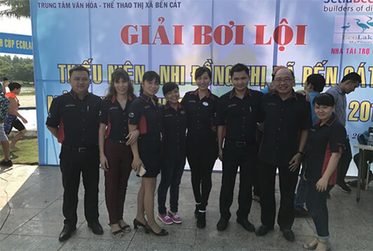 GIẢI BƠI LỘI THIẾU NIÊN - NHI ĐỒNG THỊ XÃ BẾN CÁT MỞ RỘNG TRANH CÚP ECOLAKES 2017