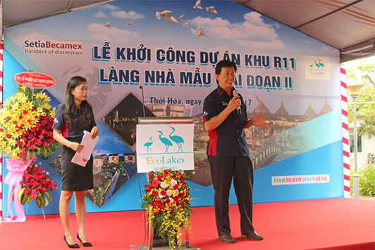 LỄ KHỞI CÔNG DỰ ÁN R11 - LÀNG NHÀ MẪU GIAI ĐOẠN II