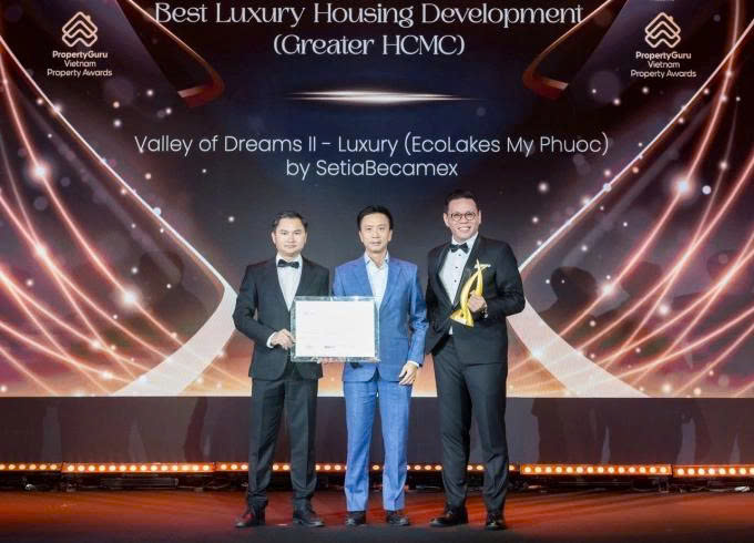 Valley Of Dreams Ii Luxury Nhận Giải Dự án Nhà Hạng Sang Xuất Sắc